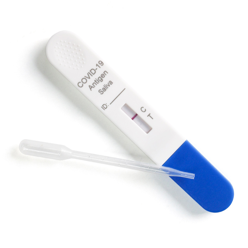 Venta al por mayor 25 piezas SARS-CoV-2 Kit de detección rápida de antígeno de saliva