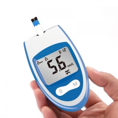 Monitor de glucosa continuo de alta precisión Glucómetro inteligente Probador de diabetes multifunción