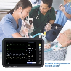 Monitor en el monitor del multiparámetro del sistema de los monitores Nibp de la supervisión del paciente del hospital