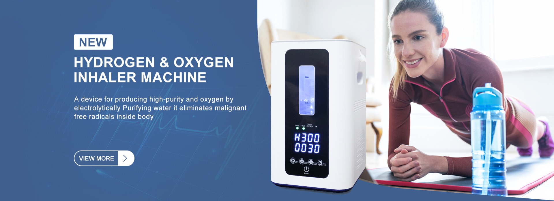 máquina de inhalador de hidrógeno