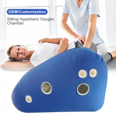 Cámara hiperbárica portátil, cámara presurizada sentada, tanque de oxígeno hiperbárico, terapia de oxígeno hiperbárico para atletas